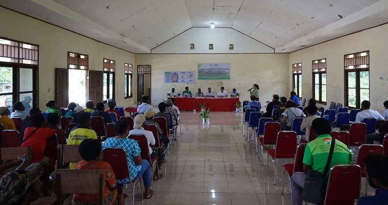 2022 07 29 Sosialisasi program dengan prinsip FPIC di desa desa dukungan di Papua Barat mb 4